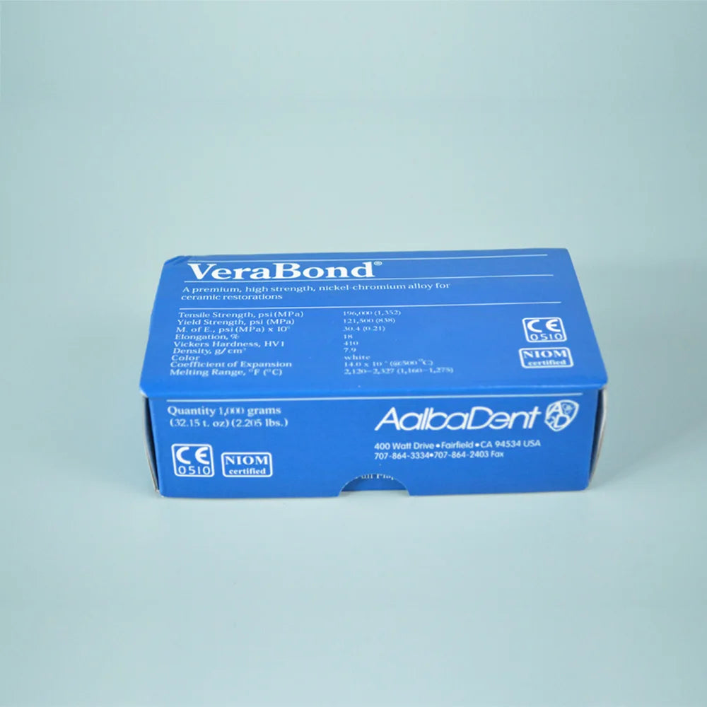 Dental lab Materials VeraBond alloy 1kg/box Ceramic Restoratortion