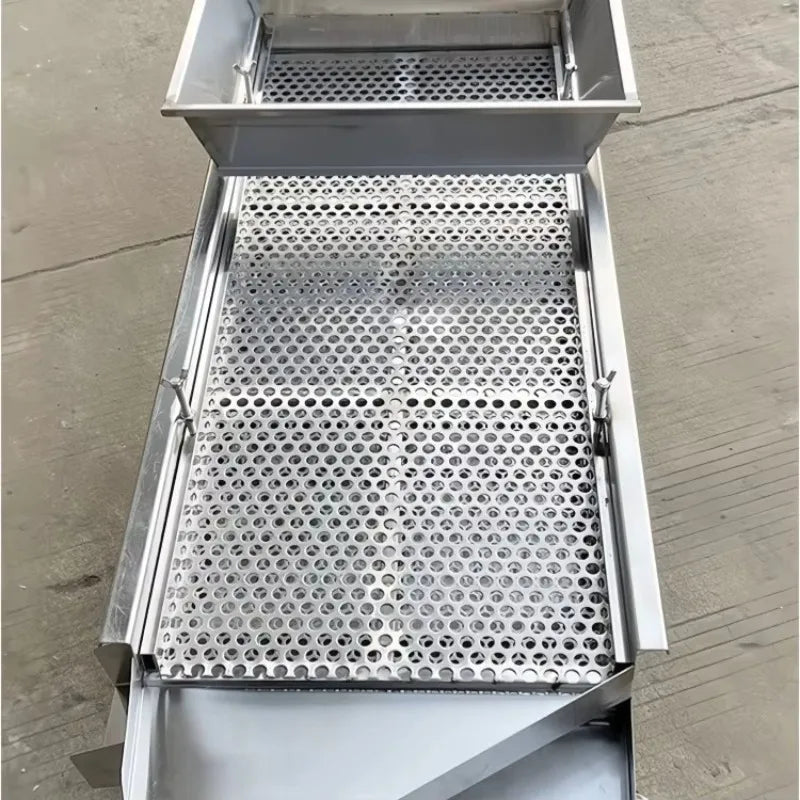 Custom Wheat Sifter Household Impurity Linen Commercial Screens Vibro Removal Multi-function Circular Vibrating Screen
