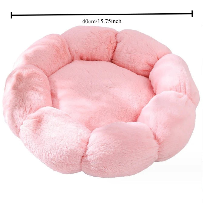 Pet Bed Washable Plush Dog Cat Mat Orthopedic Cuddle Cushion for Puppy Kitten Pet Supplies