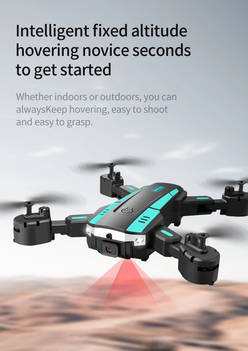 4K GPS Camera Drone with Obstacle Avoidance - Foldable Quadcopter Tidesmit