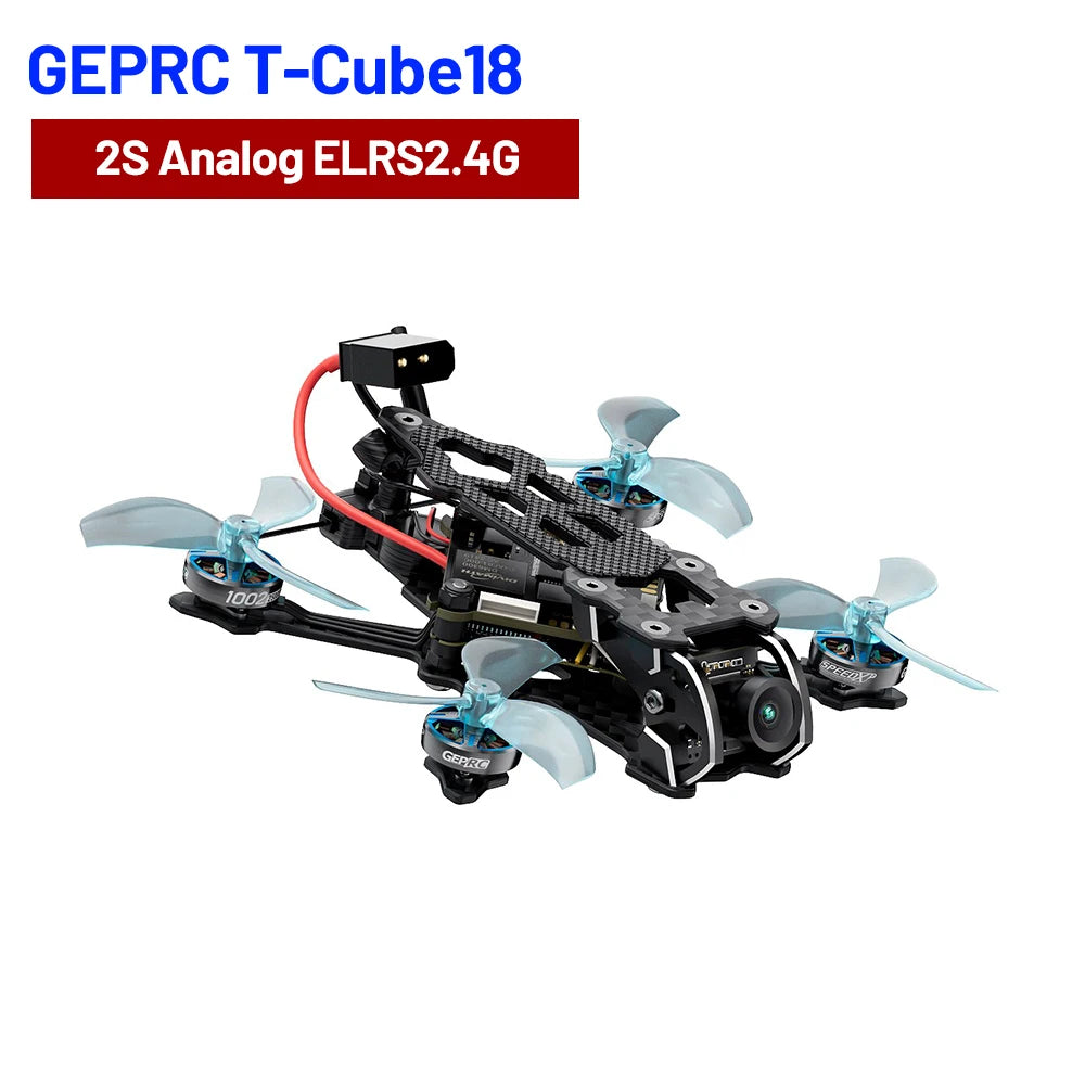 Mini FPV Quadcopter 2S HD O4 Drone | Compact Aerial Precision 2S Analog ELRS2.4G Tidesmit