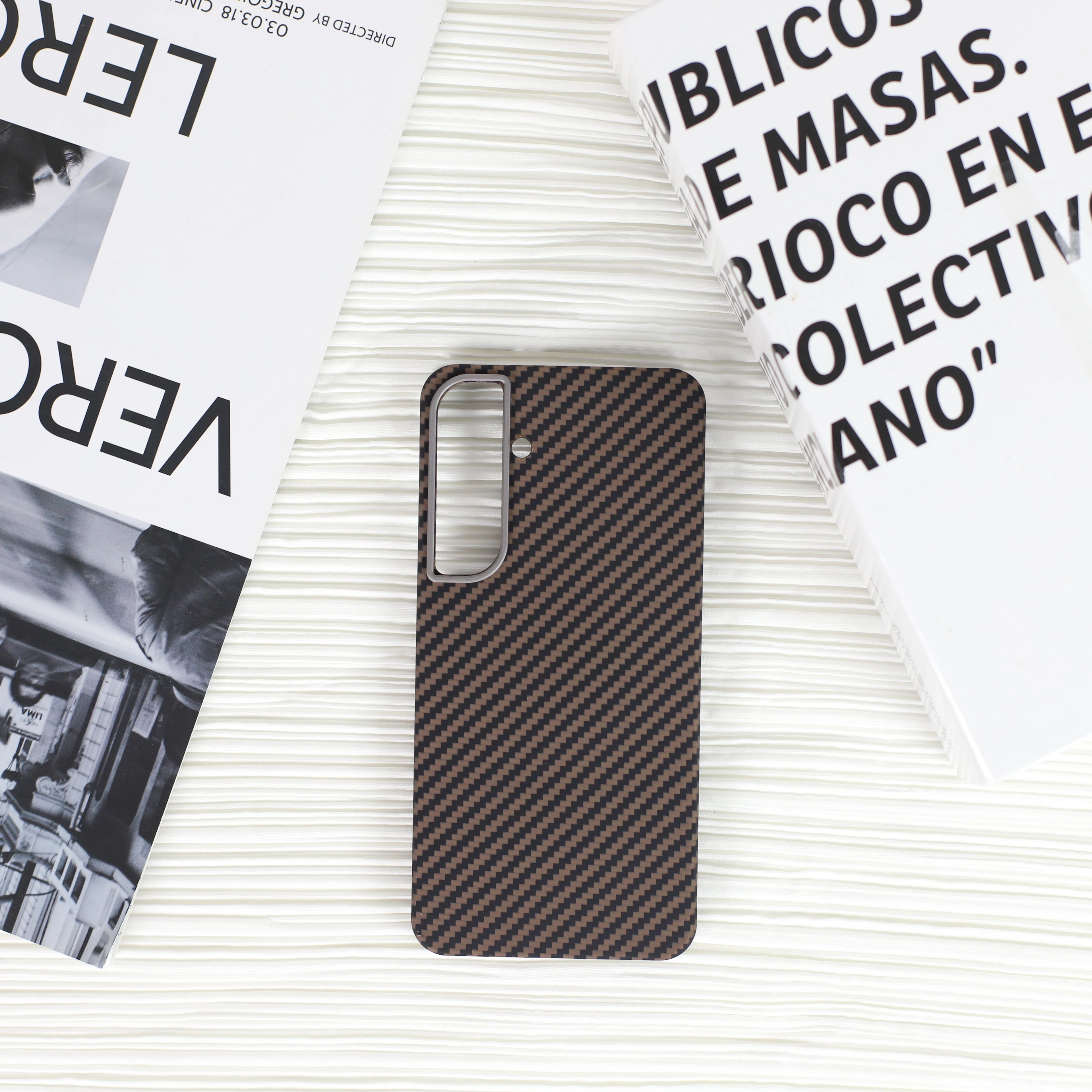 Samsung Galaxy S24 Ultra Aramid Fiber Case: Slim Military-Grade Protection Tidesmit