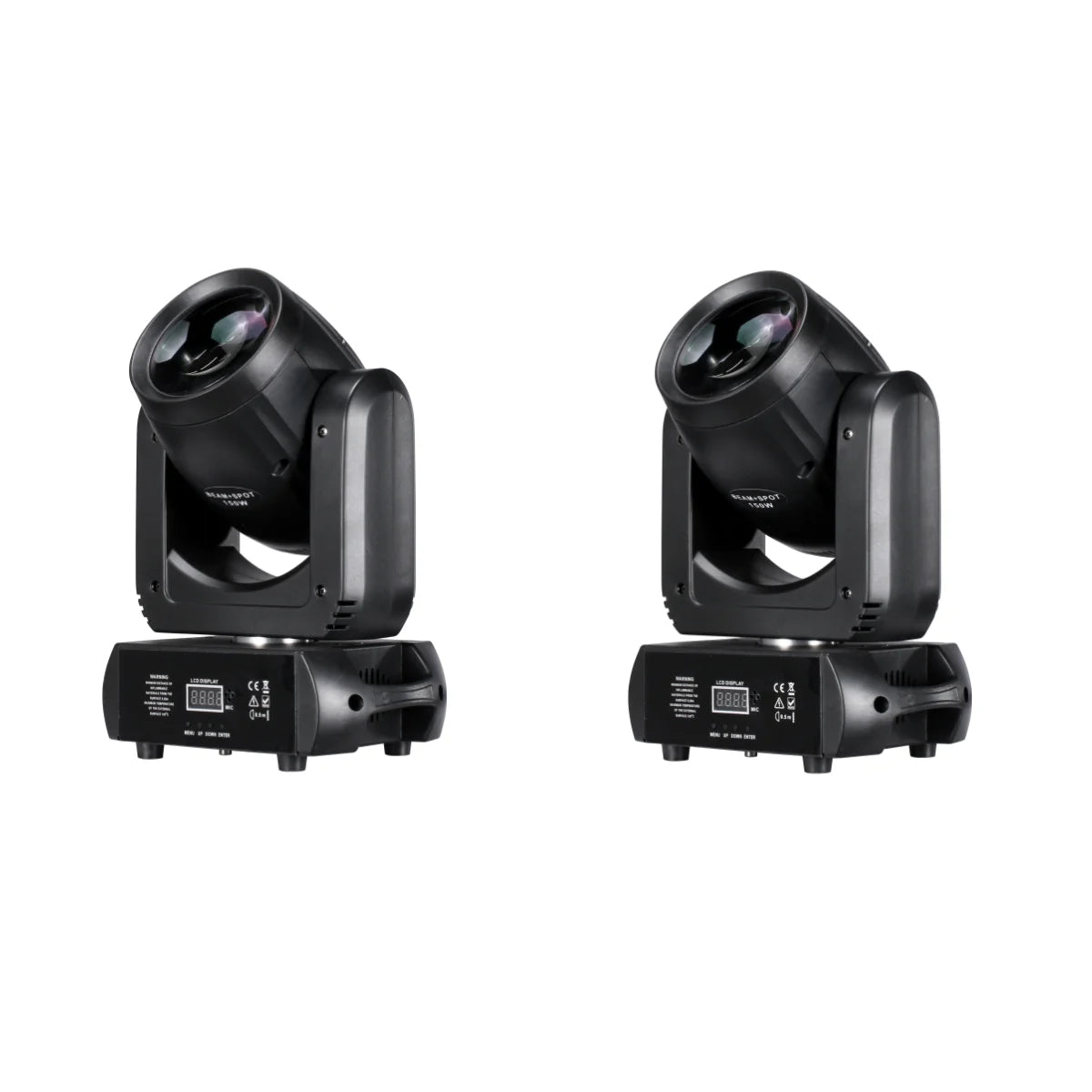 2PCS Mini LED Moving Head Light 150W Beam+Spot+18 Rotating Prisms Dj Dmx Stage Effect Light Disco Bar