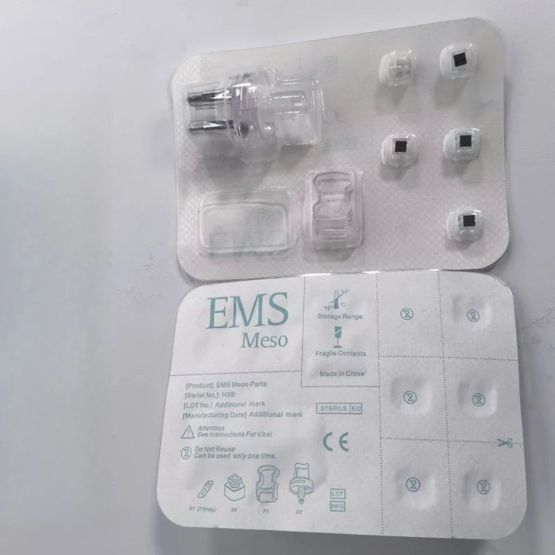 EMS Monocrystalline Replacement Heads for Mesotherapy Gun - Tidesmit Fascia Gun Tidesmit