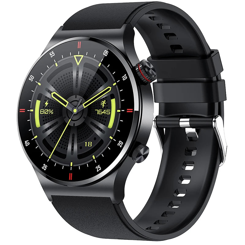 GPS ECG+PPG Bluetooth Call Smart Watch Men 2026 Sports Bracelet NFC Waterproof Custom Watch Face Men SmartWatch For IOS Android