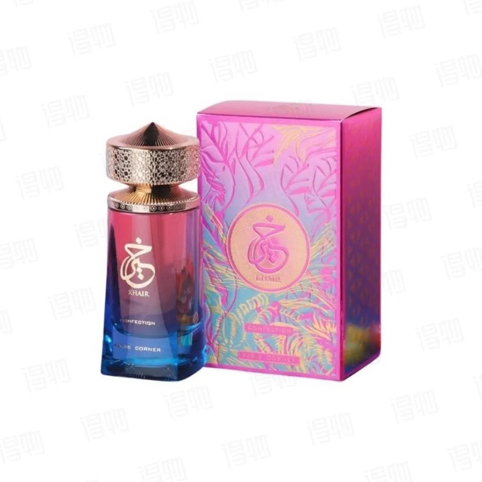 Tidesmit PARIS CORNER Khair Confection EDP 100ml persistent unisex perfume spray for charming hair and body scent.