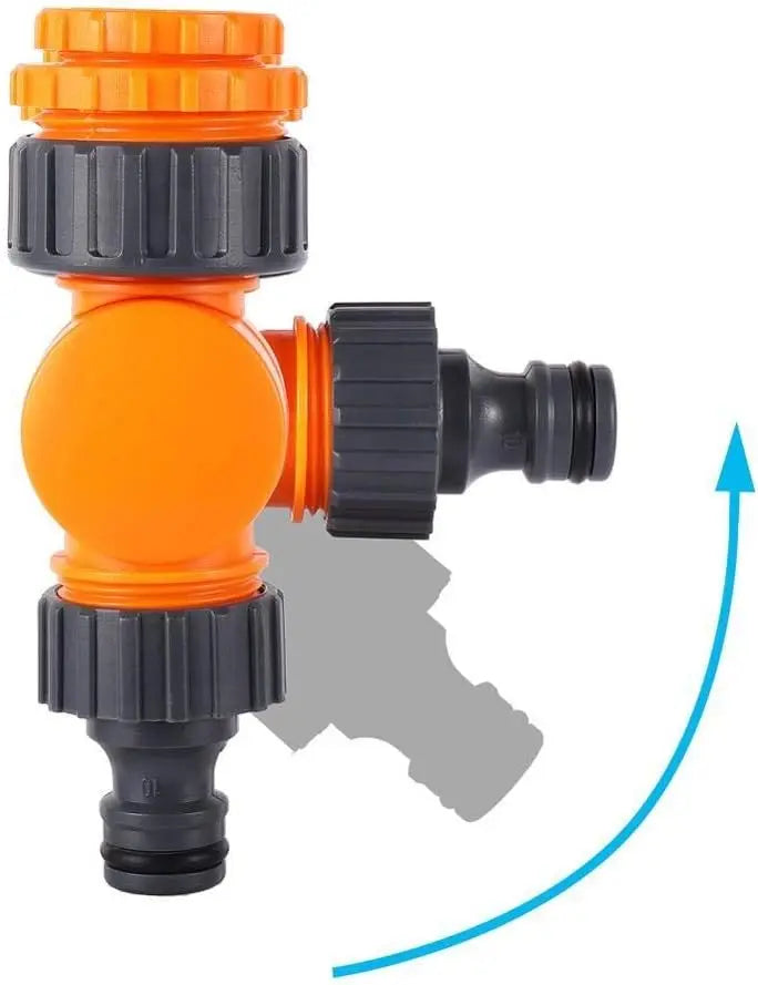 Garden Hose Connector Faucet Adapter For Inch Hose Reel Cart Plastic Click-lock Quick ConnectionFor Watering Irrigation Gard