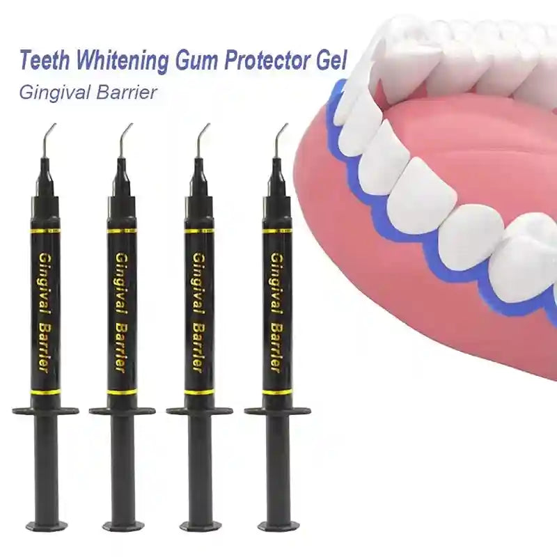 Gingival Barrier Gel for Professional Teeth Whitening - 5PCS Set Lip Care Tidesmit