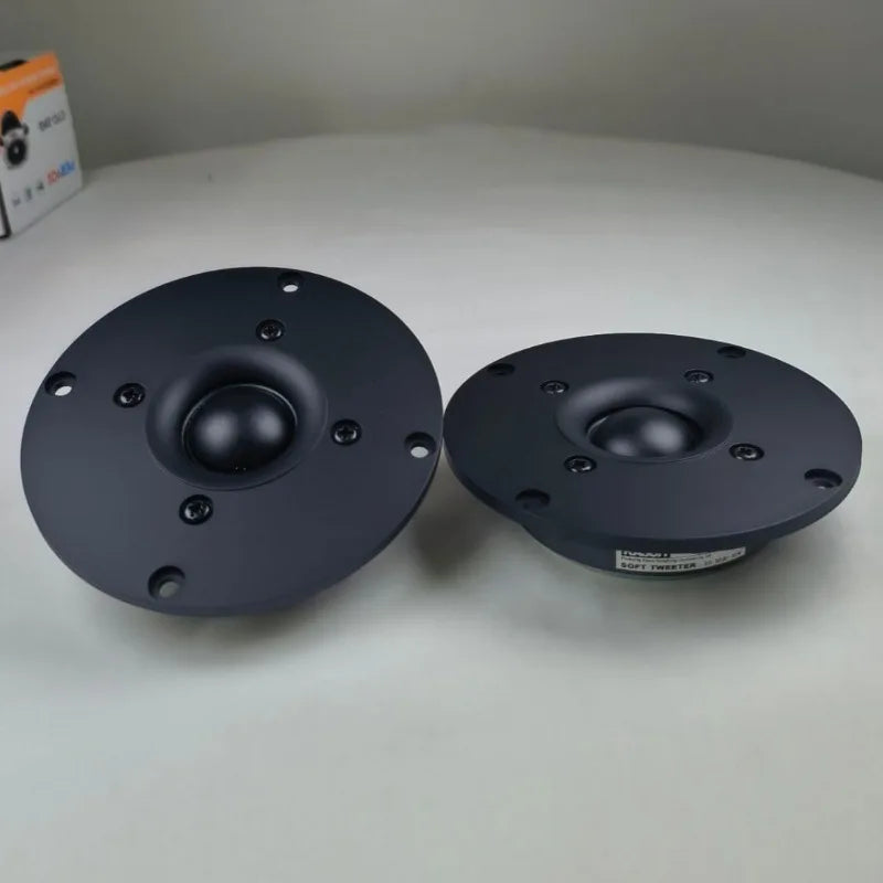SOTAMIA 2Pcs 4 Inch Tweeter Audio Speaker 8 Ohm 60W Silk Film Dome Smart Home Treble Loudspeaker DIY HIFI Bluetooth Speaker