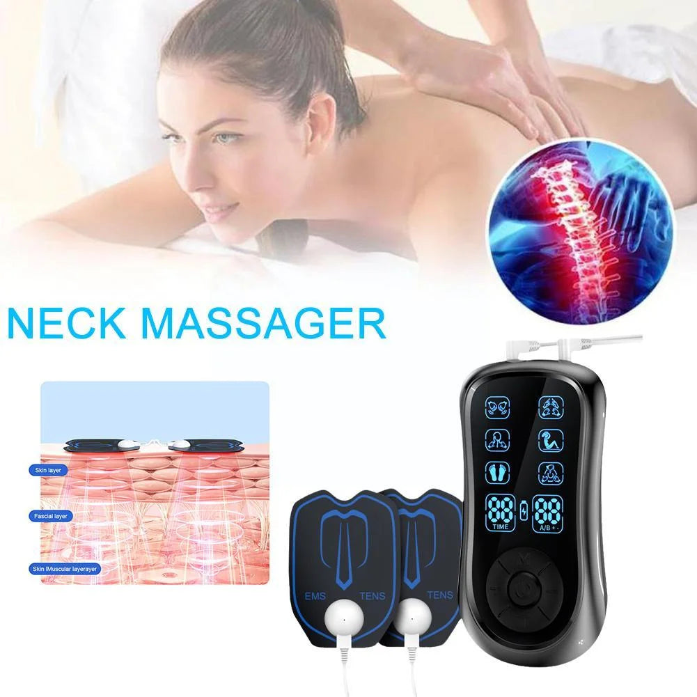 Tidesmit Electric EMS Muscle Stimulator - Rechargeable Deep Tissue Massager Massage Chairs Tidesmit