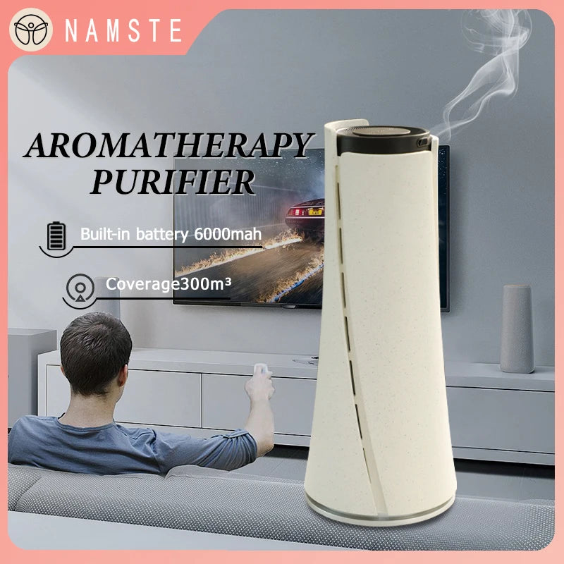 NAMSTE Home Waterless Essential Oil Diffuser Tyрe-C charging Air Freshener Aroma Diffuser Hotel Perfume Aromatherapy Machine