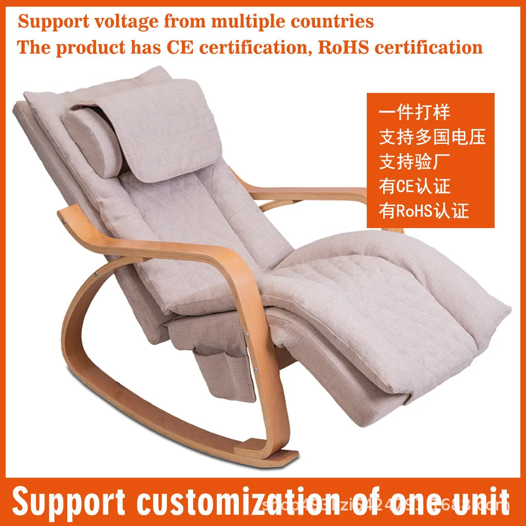 Massage Rocking Chair with Heat Therapy and Electric Reclining - Tidesmit Massage Chairs Tidesmit