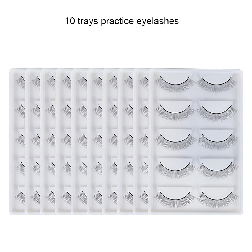 Tidesmit mannequin training head with removable eyelids for professional lash extension and makeup practice