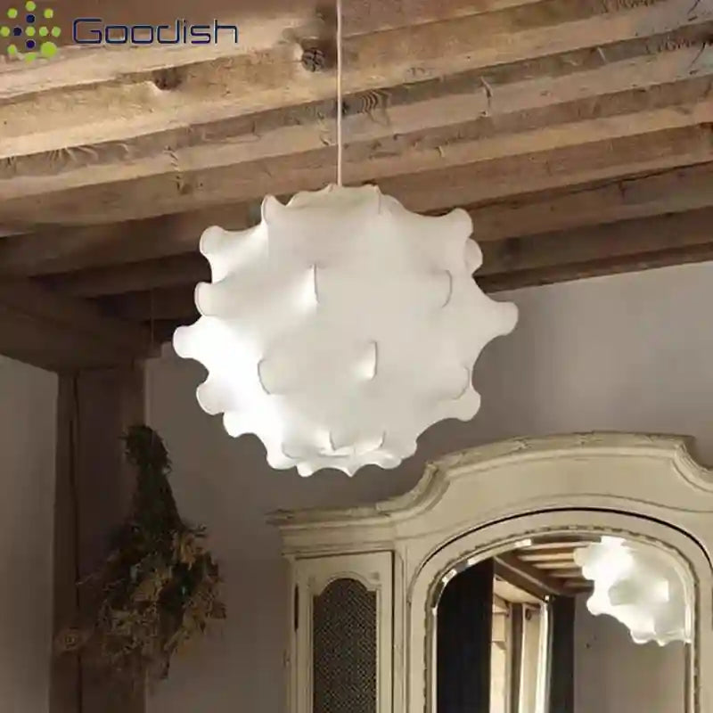 Wabi Sabi Silk Pendant Light | Handmade Aesthetic Chandelier 50-68cm Tidesmit