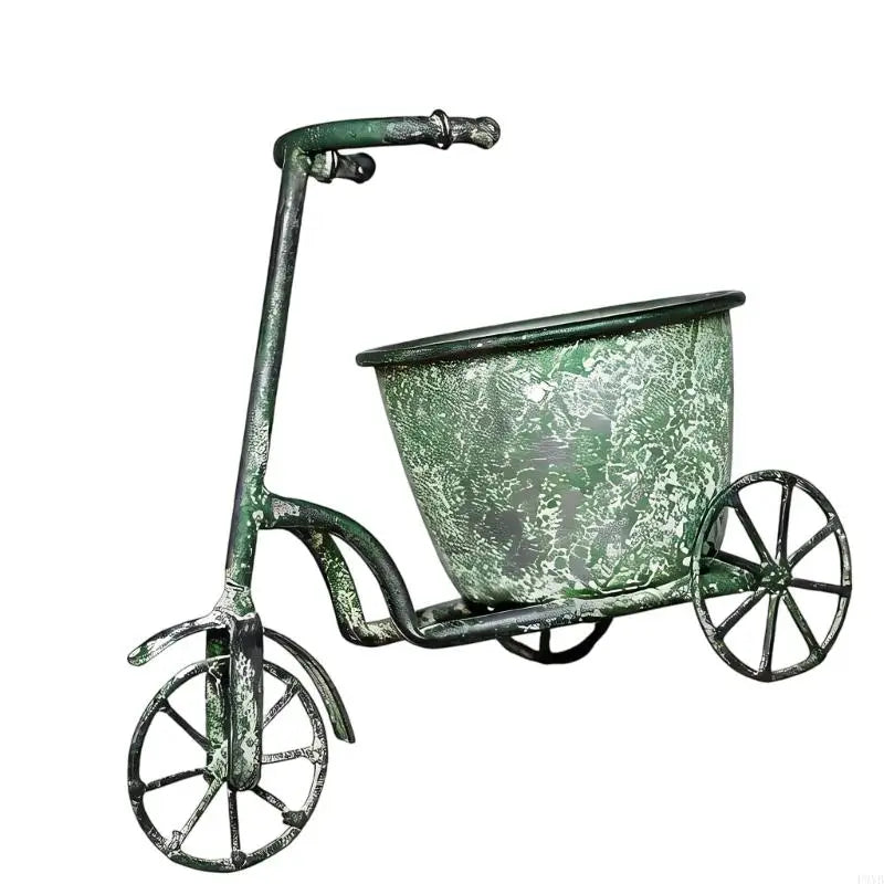 Classical Wrought Iron Creative Flower Pot Home Furnishing Outdoor Gardening Metal Flower Pot Courtyard Garden Decoration P9YB