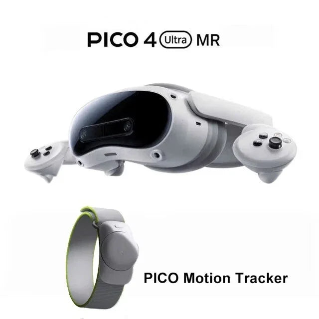 Pico 4 Ultra VR Headset 256GB - Professional Mixed Reality System with tracker sets Tidesmit