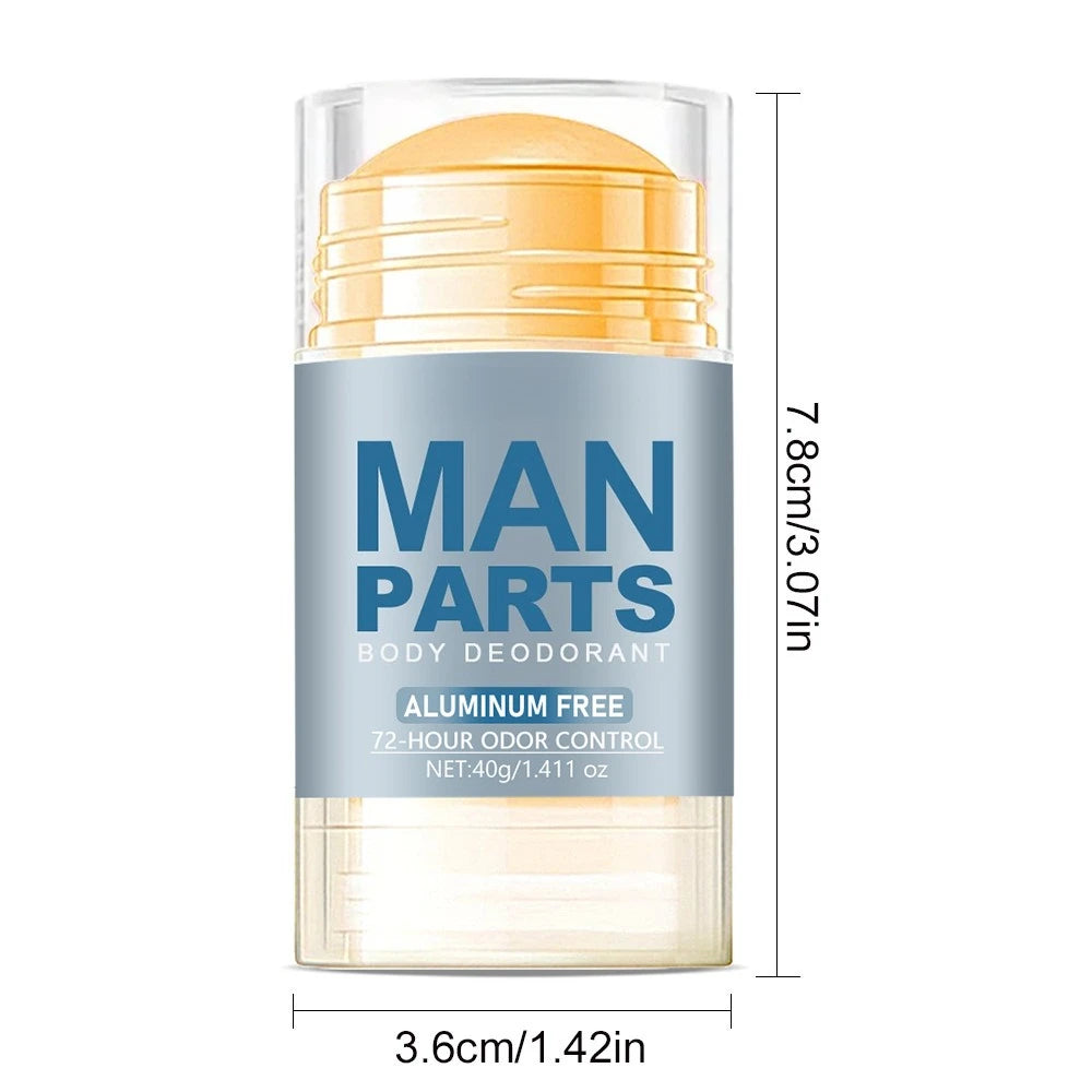 Tidesmit Men Mint Deodorant Stick for anti-sweat protection, lasting fragrance, and fresh underarm odor control.