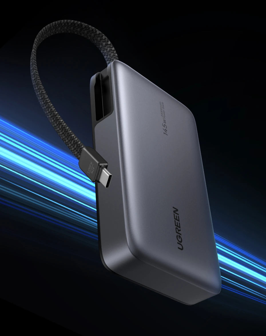 145W Fast Charging Power Bank 20000mAh - High Capacity PD Charger Tidesmit