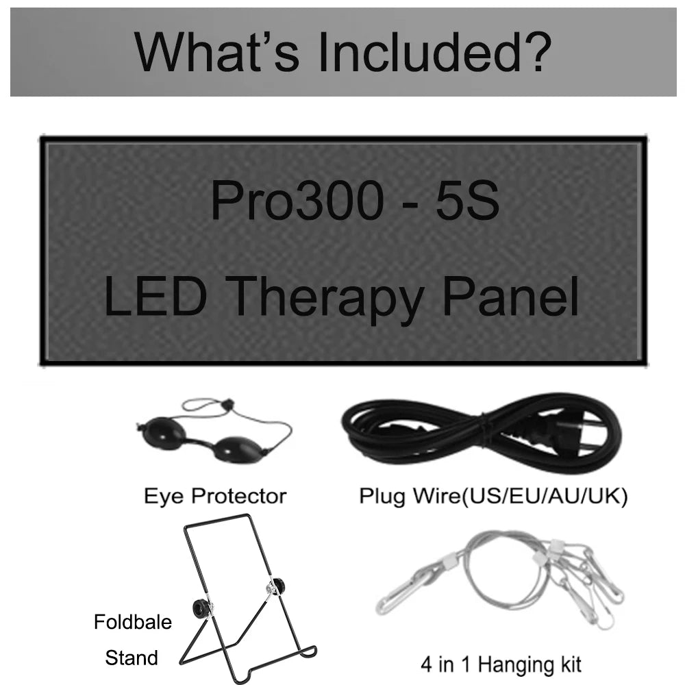 Dual Chip Red Light Therapy Panel Lamp 630nm 660nm Near Infrared Therapy Light 810nm 830nm 850nm LED Beauty Devices Face Body