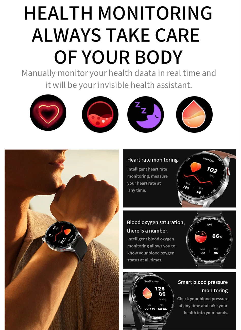LIGE New 2-in-1 Smart Watch with TWS Bluetooth Earphones Heart Rate Blood Oxygen Monitor New Sport Fitness BT Call Music Watches
