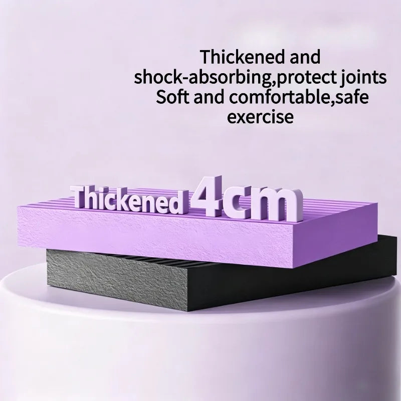 Thickened Foam Balance Pad High Rebound Non-Slip, Yoga Kneeling Mat for Core Stability & Women Fitness Training