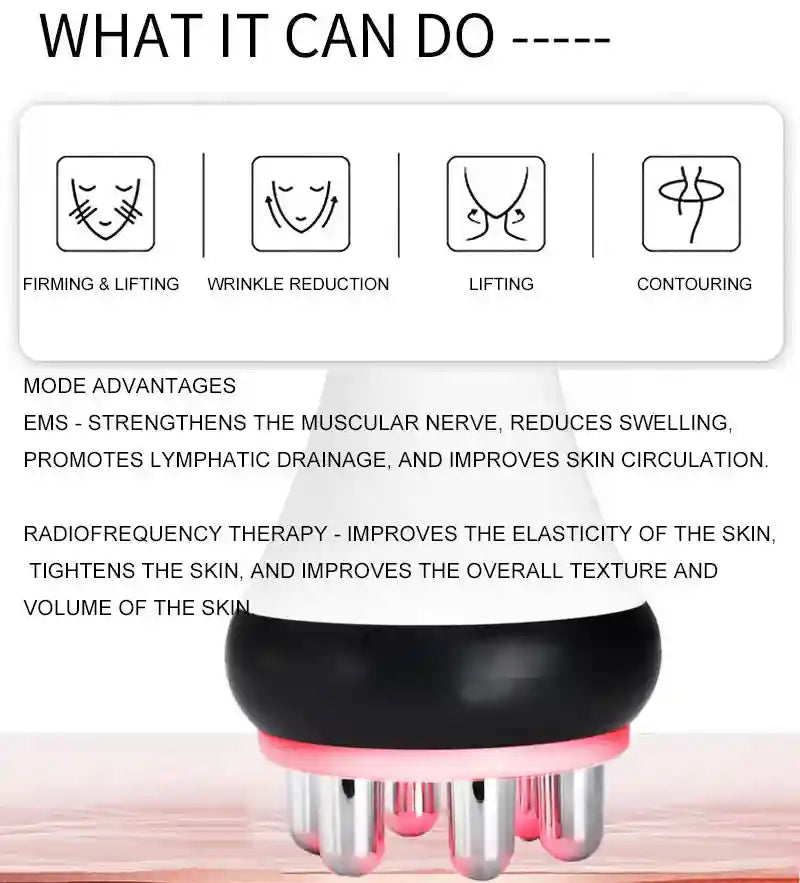 RF Radio Frequency Facial Machine for Skin Tightening - Tidesmit Eye Massage Instrument Tidesmit