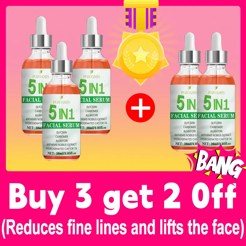 Anti-Wrinkle Serum | Professional Skin Tightening & Smoothing Treatment Scrubs Treatments Buy 3 Get 2 Free Tidesmit