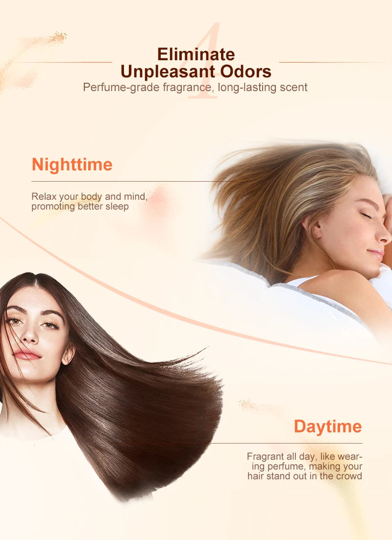 Hair Smoothing Serum | Deep Nourishing Repair Oil for Frizz-Free Shine Scrubs Treatments Tidesmit