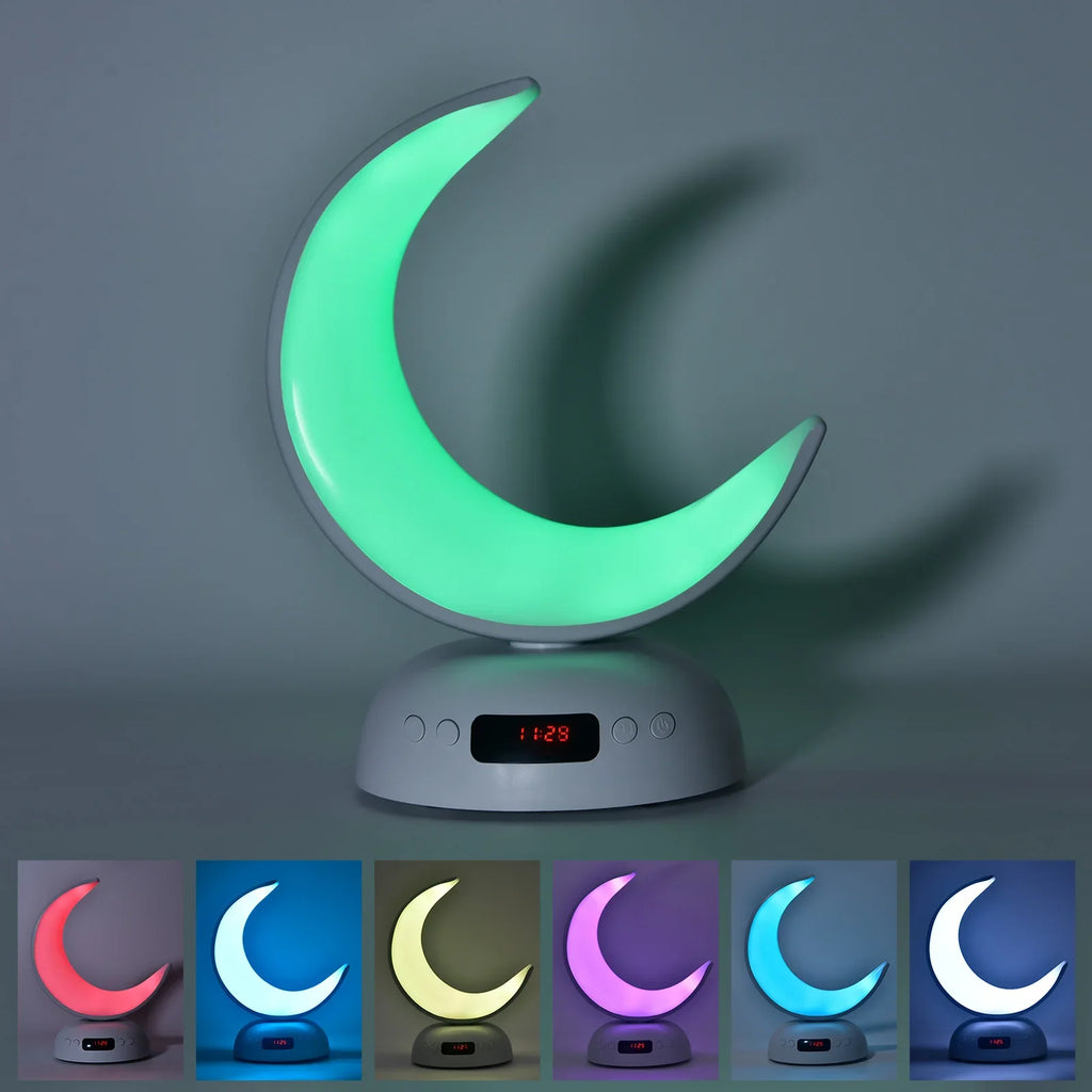 Quran Azan Clock Islam Muslim Arabic Koran Bright Bluetooth Speaker Portable Night Light Lamp Holy Wireless Ramadan Islamic Arab