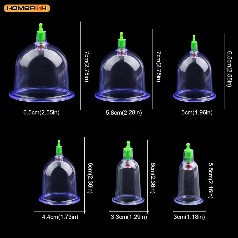 Vacuum Cupping Massage Kit for Deep Tissue and Muscle Recovery Fascia Gun Tidesmit