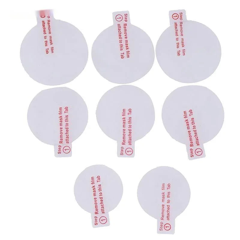 Watch Screen Protector Tempered Glass 27mm-42mm - 9H Hardness 2 Pack Set Tidesmit