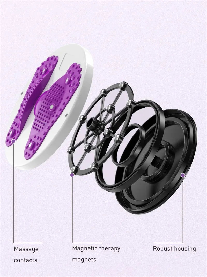 Waist Twisting Disc with Magnetic Massage - Durable Core Toner Body Shaping Massage Equipment Tidesmit