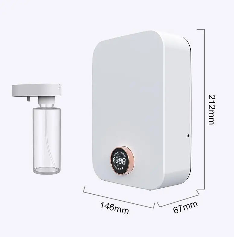 Smart Essential Oil Diffuser Fragrance Aromatherapy Scent Diffuser Machine Air Freshener Waterless Aroma Diffuser for Hotel