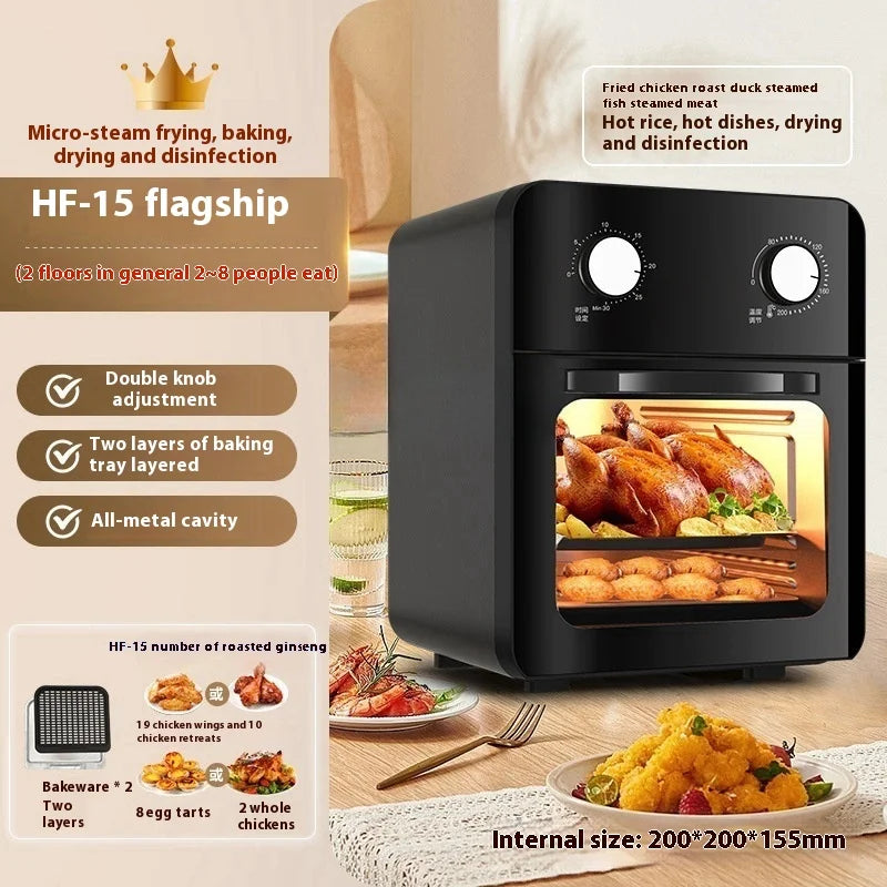 Fancy Industrial Deep Digital air Fryer Mechanical Air Fryer Toaster Circulation Electric air Fryer