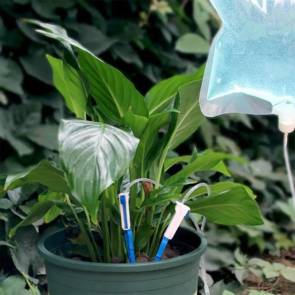 5.2L/6.5L Automatic Watering Device Plant Watering Bag Control Of Water Dripping Flow Water Bag Lazy Travel Dripper