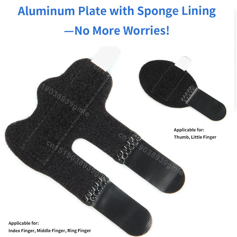 Finger Fixing Splint Straightening Brace Adjustable Fracture of The Finger Protective Gear Straightening Finger/knuckle Reusable