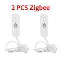 WiFi Water Leak Sensor - Smart Home Flood Alarm System by Tidesmit 2 PCS Zigbee Tidesmit