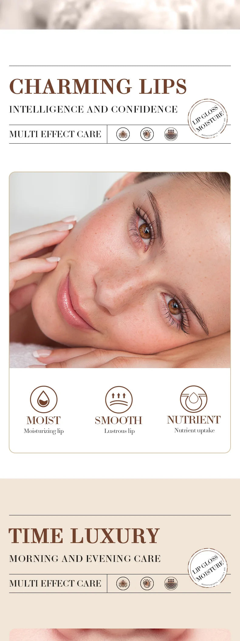 Moisturizing Lip Balm for Deep Hydration & Repair by Tidesmit Lip Care Tidesmit