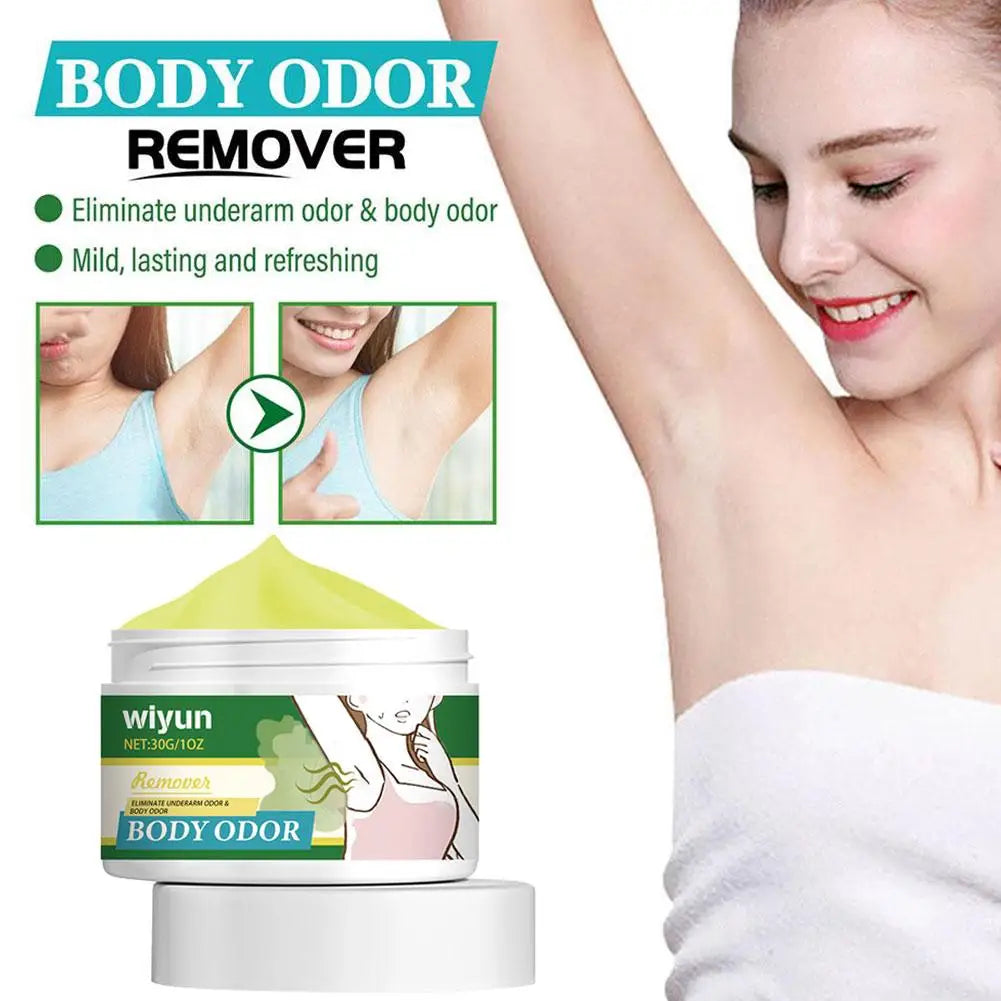 Tidesmit deodorant armpit odor cream for sweat control, long-lasting refreshing formula to remove bad body smell.
