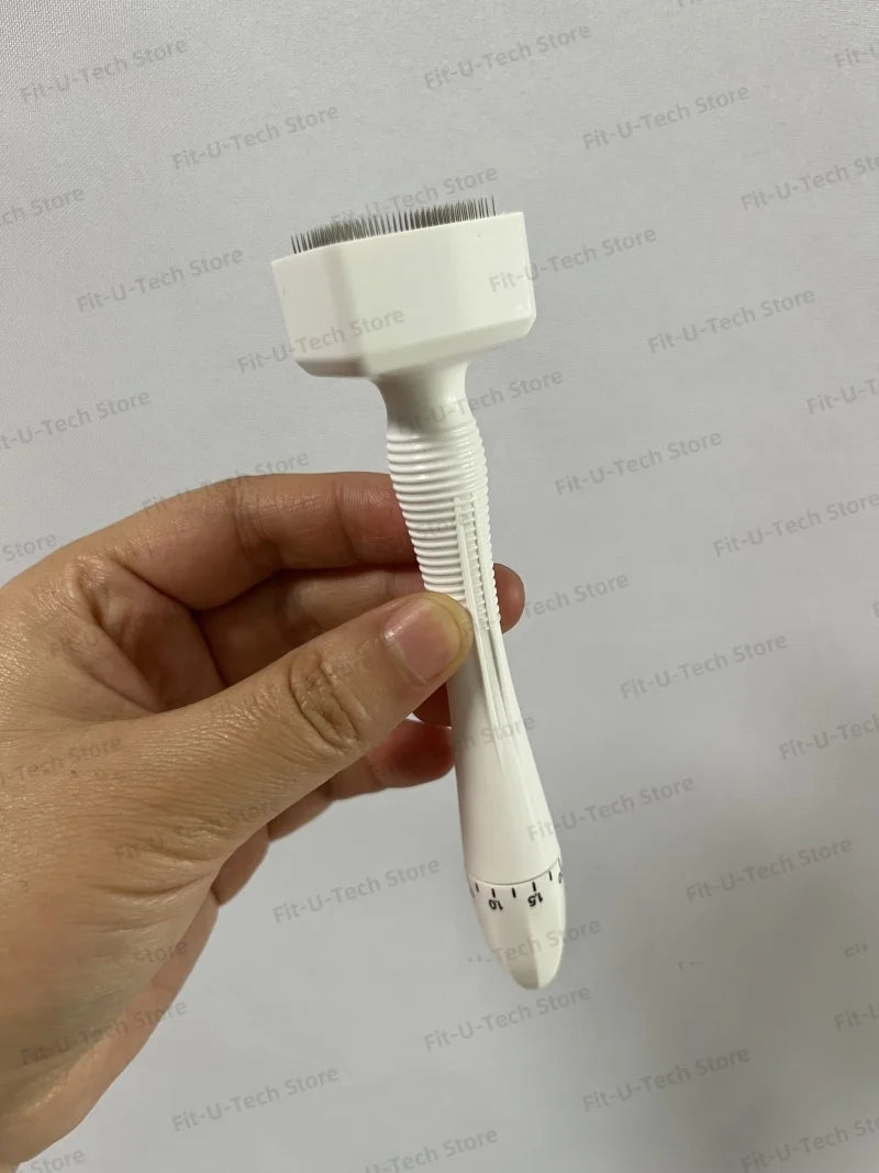 Derma Stamp Microneedling Tool Adjustable Titanium Needles - 140A Body Shaping Massage Equipment Tidesmit
