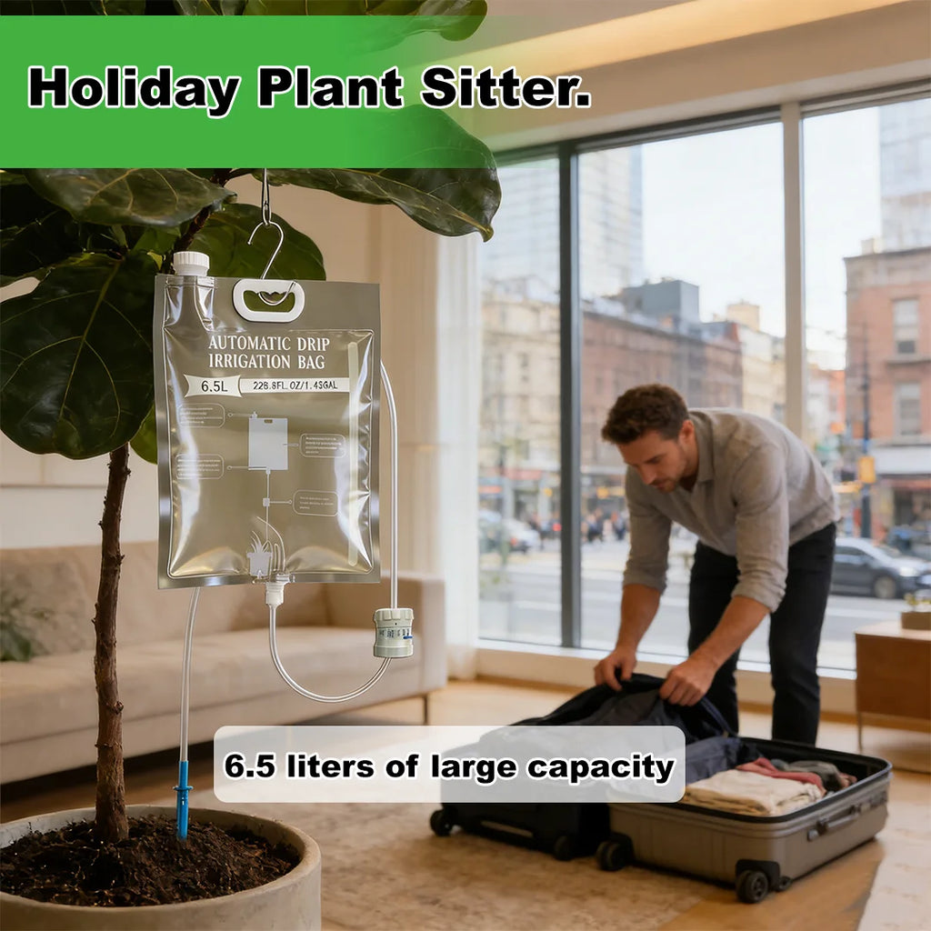 Gardening Automatic Watering Bag, Adjustable Water Volume, Large Capacity, Automatic Watering for 15 Days, Garden Tool