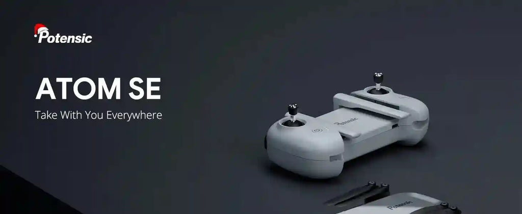 4K GPS Camera Drone | 249g Lightweight | 4km Range | 2 Battery Kit Tidesmit