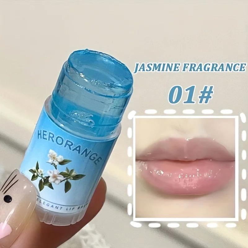 Flower Lip Balm - Moisturizing Tinted Lip Care & Hydrating Treatment Lip Care 01 1.8g Tidesmit