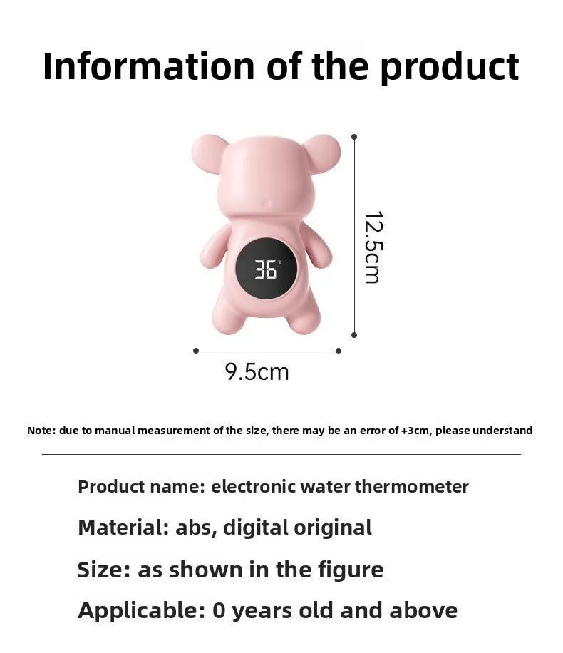 Baby Bath Waters Temperature Children Bath Water Thermometer Kids Smart Electronic Water Thermometers Baby Shower Products