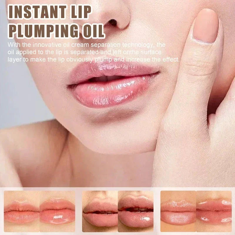 Lip Plumper Oil – Hydrating Serum for Fuller Lips – Cruelty-Free Lip Care Lip Care Tidesmit