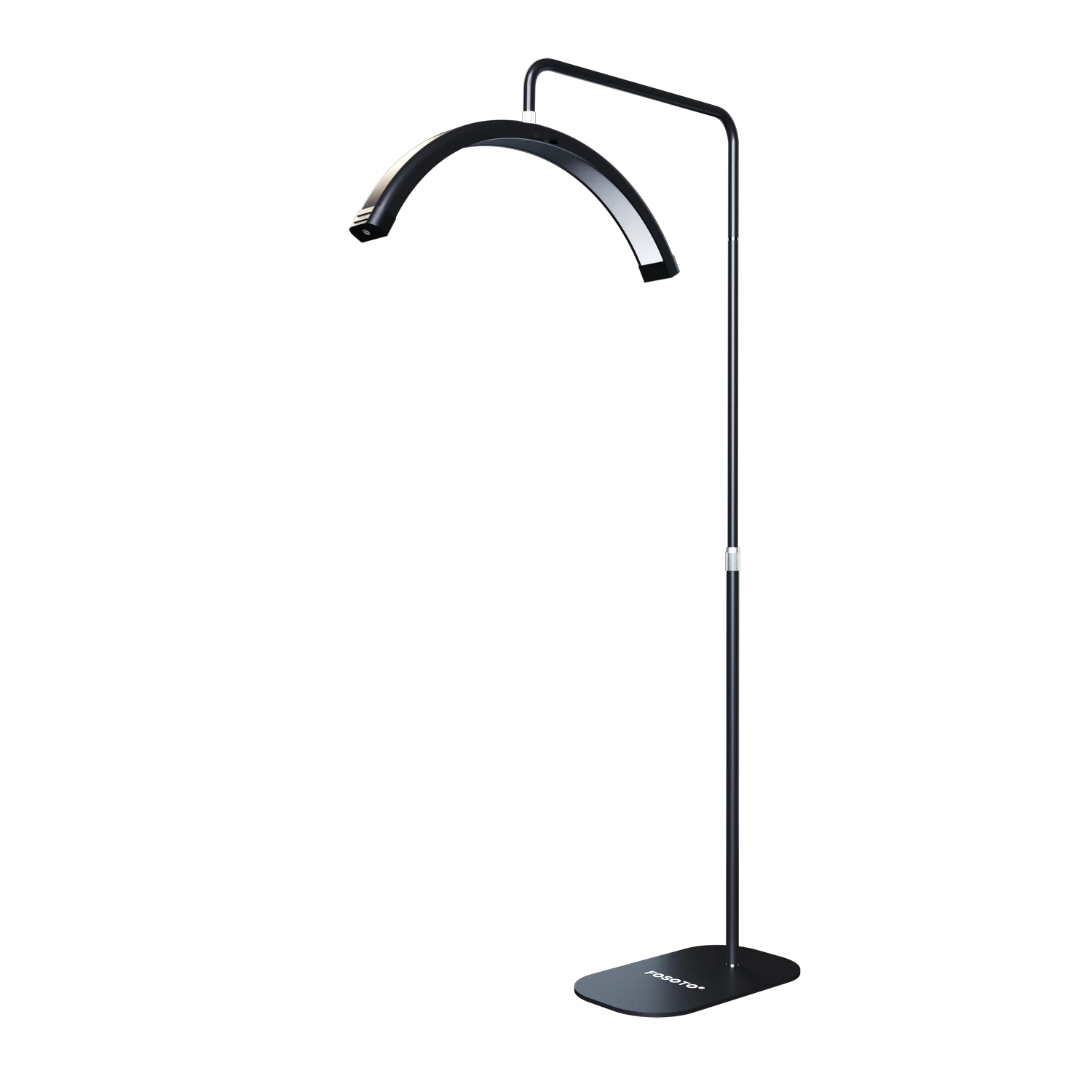 Half Moon Lash Light - 28 Inch Adjustable LED Beauty Lamp for Estheticians black Tidesmit