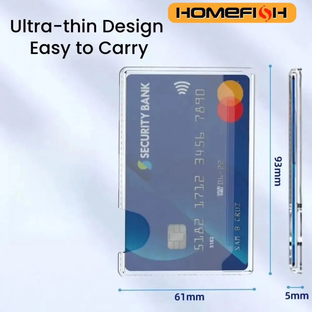 Magnetic Phone Card Holder Case - Slim Shock-Absorbing Cover Tidesmit