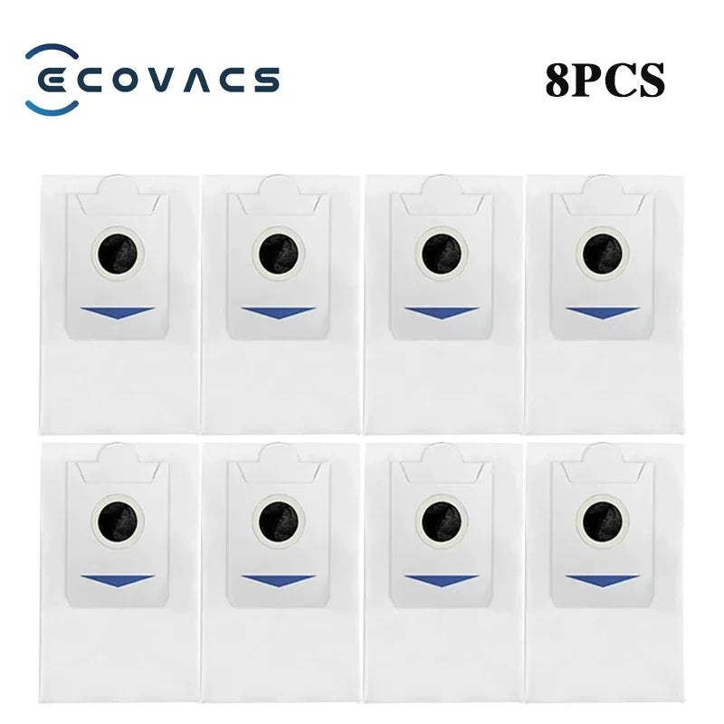 Tidesmit replacement parts set including dust bag, brushes, and filters for ECOVACS T30 Pro and Yeedi M12 Pro+ vacuums
