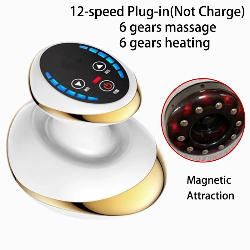 Electric Guasha Body Massager with Heat Therapy for Muscle Relief Body Shaping Massage Equipment 2 Tidesmit