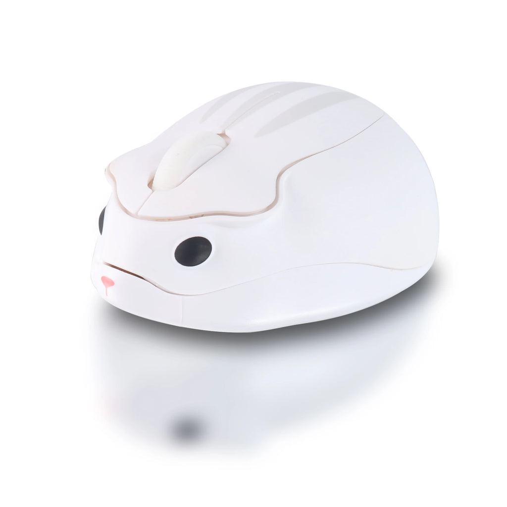 Mini Wireless Mouse 3D Cute Hamster 2.4G Bluetooth Dual Mode Connectivity Long Battery Life Mute USB Optical Mouse For Laptop PC